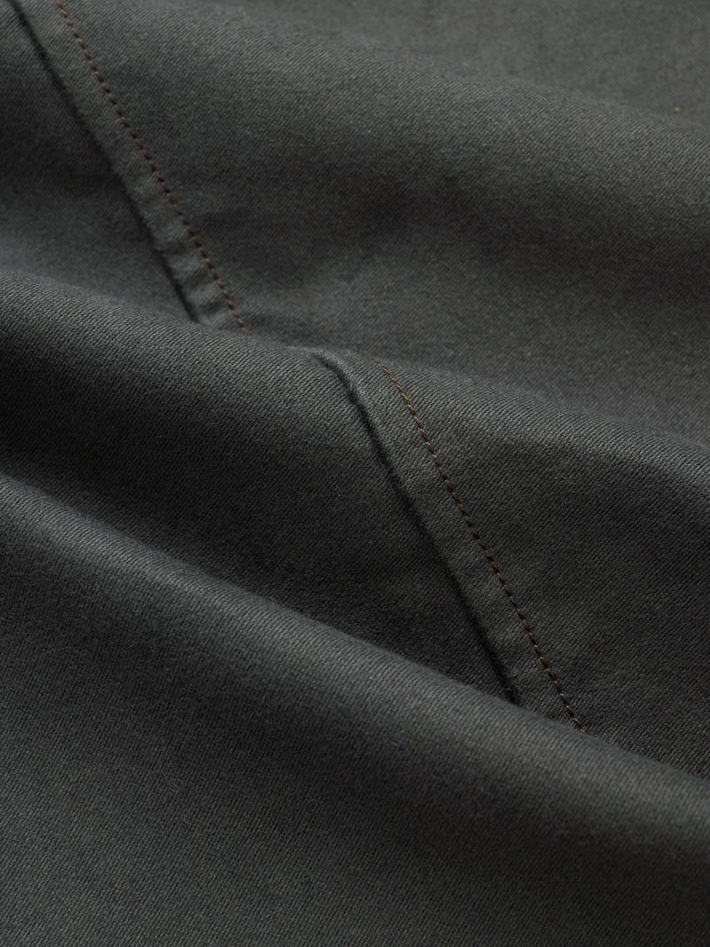 French Work Jacket - Grey Moleskin - Lazy Sun