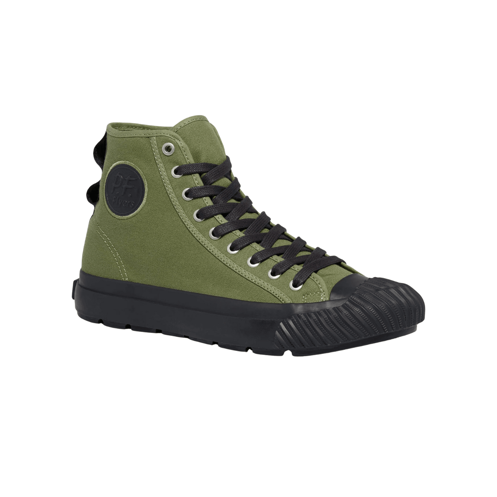 Grounder Hi - Olive Green