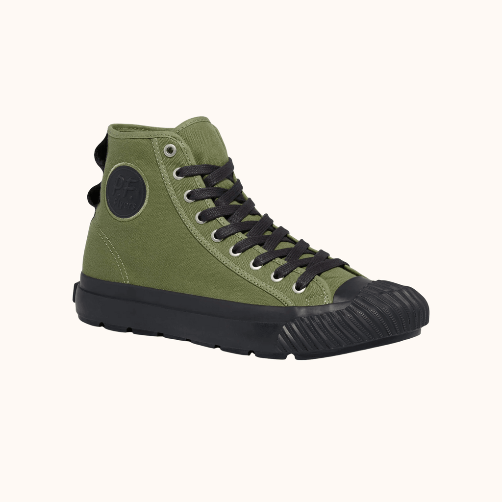 Grounder Hi - Olive Green