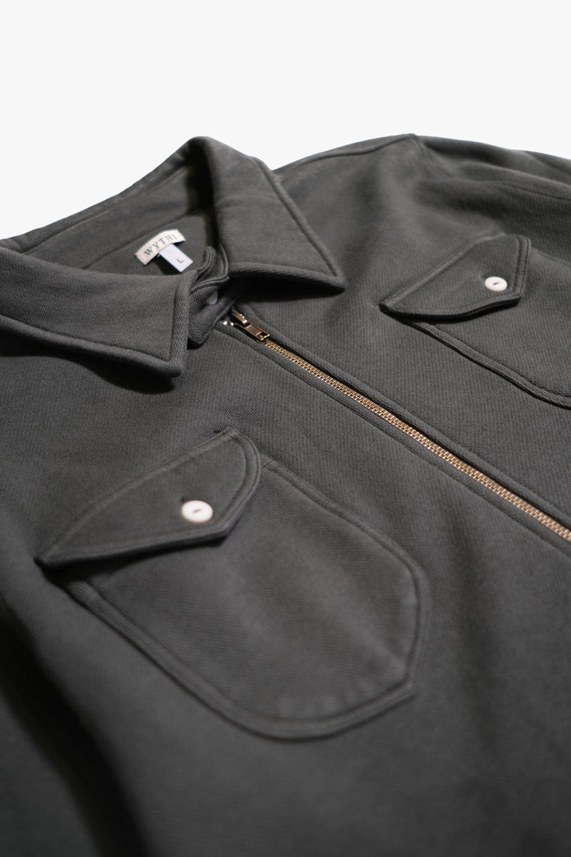 Half Zip Sweatshirt - Faded Black - Lazy Sun