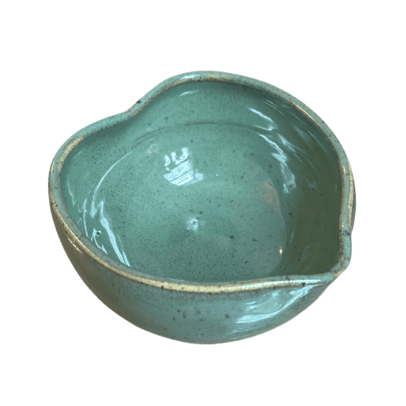 Handcrafted Heart - Shaped Matcha Bowl - Lazy Sun