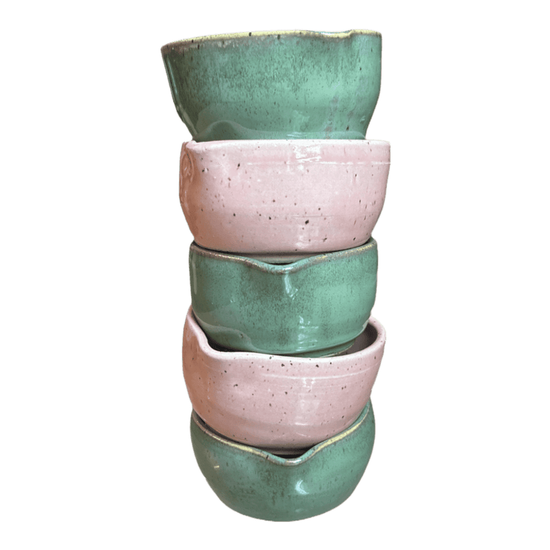 Handcrafted Heart - Shaped Matcha Bowl - Lazy Sun