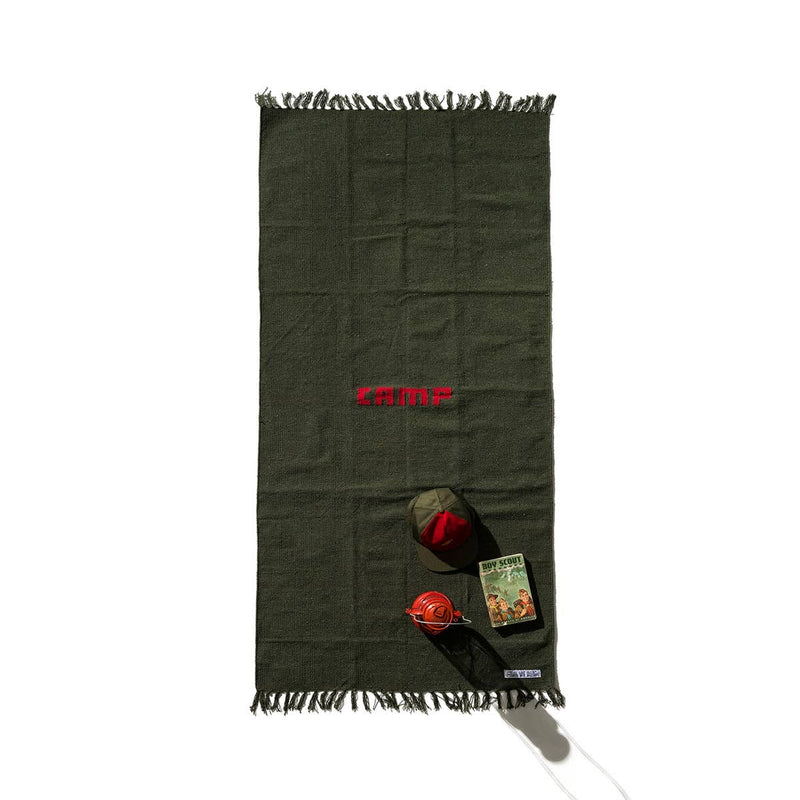 HANDLOOMED RECYCLE YARN CAMP RUG - Lazy Sun