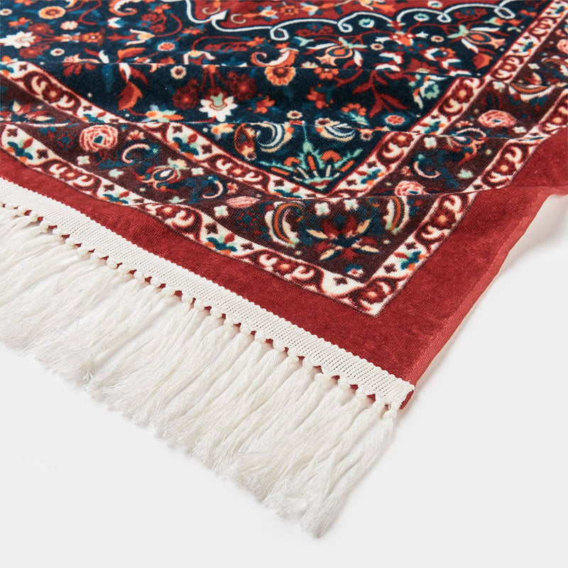 Haven Beach Towel - Burgundy - Lazy Sun