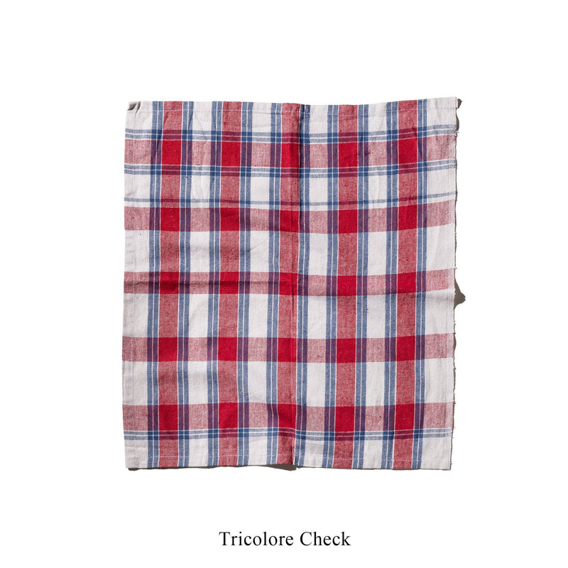 INDIA CLOTH / Tricolore Check - Lazy Sun