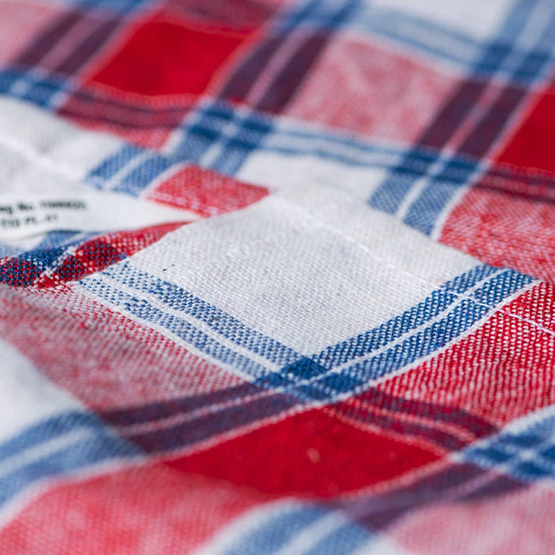 INDIA CLOTH / Tricolore Check - Lazy Sun