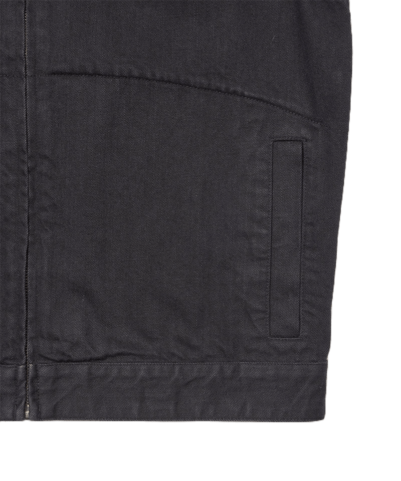 Japanese Denim Trucker - True Black