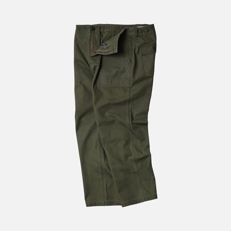 Jungle Cloth Fatigue Pant - Olive - Lazy Sun