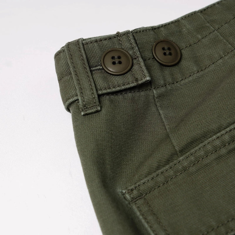 Jungle Cloth Fatigue Pant - Olive - Lazy Sun