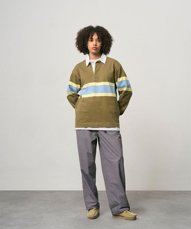 Langdon Rugby Shirt - Winter Olive - Lazy Sun