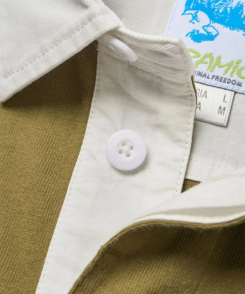 Langdon Rugby Shirt - Winter Olive