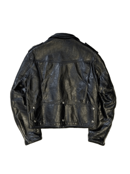 Late 1960s Montgomery Ward Two Star Perfecto Steerhide Jacket - Lazy Sun