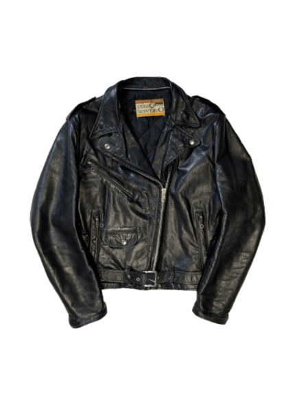 Late 1960s Montgomery Ward Two Star Perfecto Steerhide Jacket