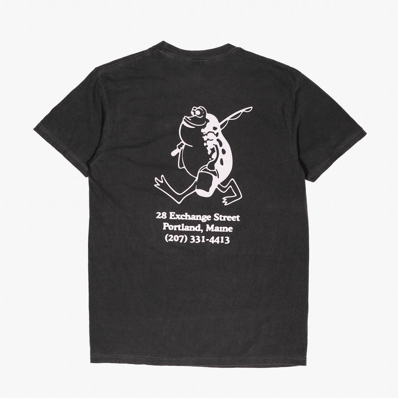 Lazy Sun Portland Tee - Faded Black - Lazy Sun