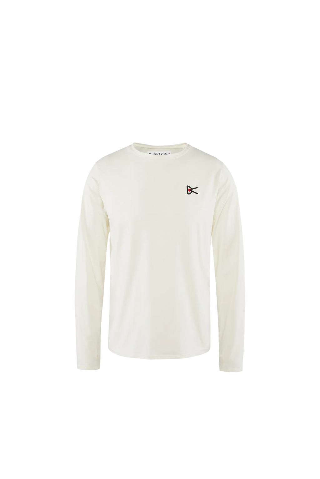 Lightweight Long Sleeve Tee - Lunar White