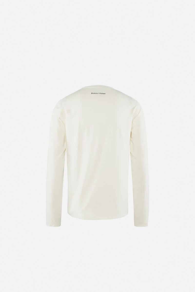 Lightweight Long Sleeve Tee - Lunar White - Lazy Sun