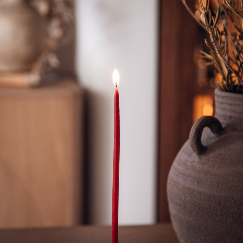 Melissa Beeswax Thin Tapers - Pack of 15 - Lazy Sun