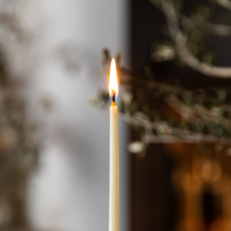 Melissa Beeswax Thin Tapers - Pack of 15 - Lazy Sun