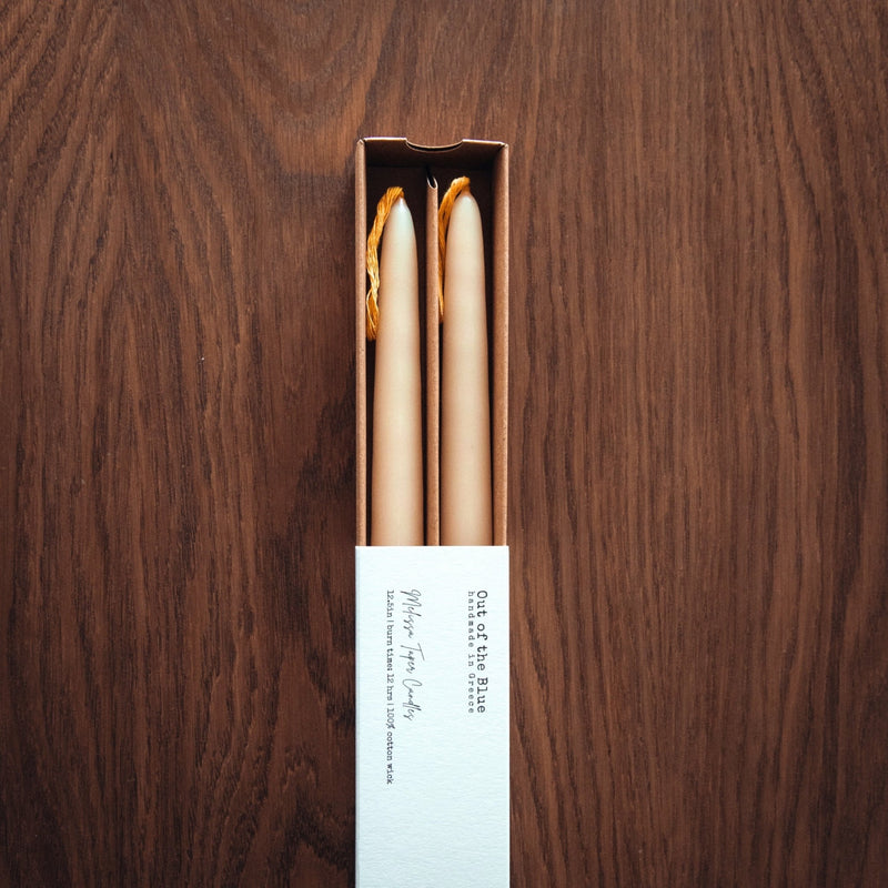 Melissa Taper Beeswax Candles - Set of 2 - Lazy Sun