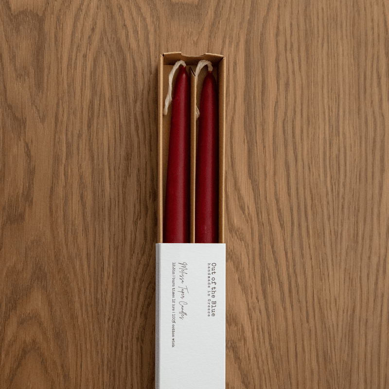 Melissa Taper Beeswax Candles - Set of 2 - Lazy Sun