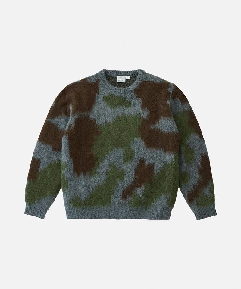 Mohair Sweater - Jungle Digi Camo - Lazy Sun