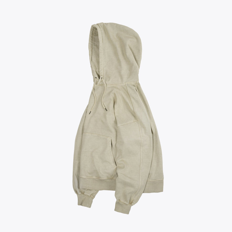 Og Pigment Dyeing Hoody - Beige - Lazy Sun