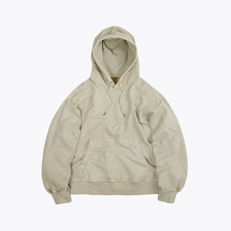 Og Pigment Dyeing Hoody - Beige - Lazy Sun