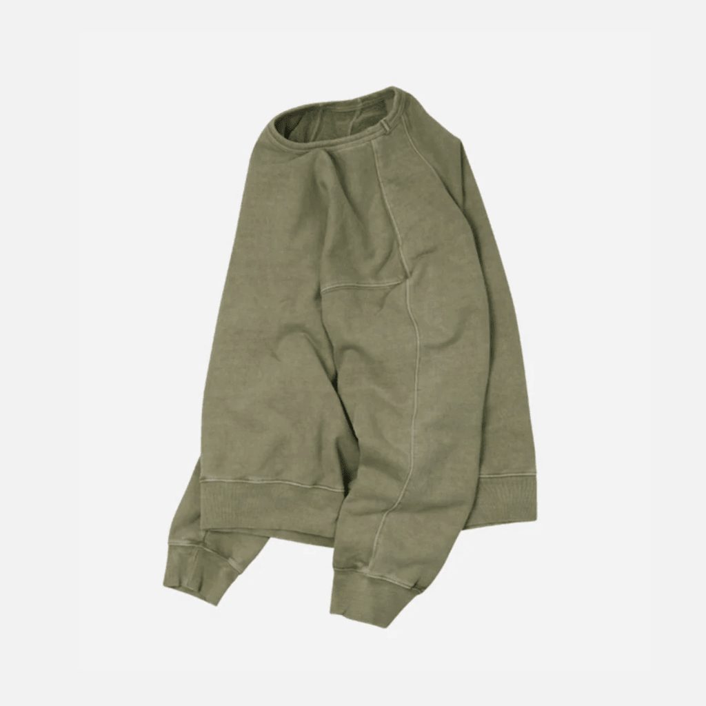 Og Pigment Dyeing Sweatshirt - Green