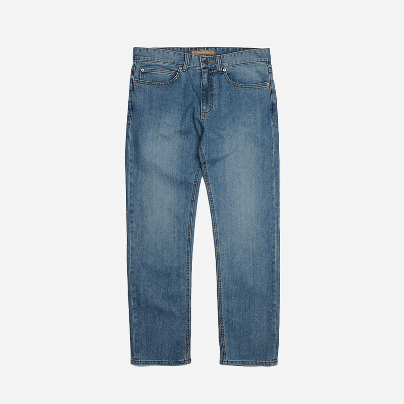 Og Selvedge Regular Denim Pants - Light Blue - Lazy Sun