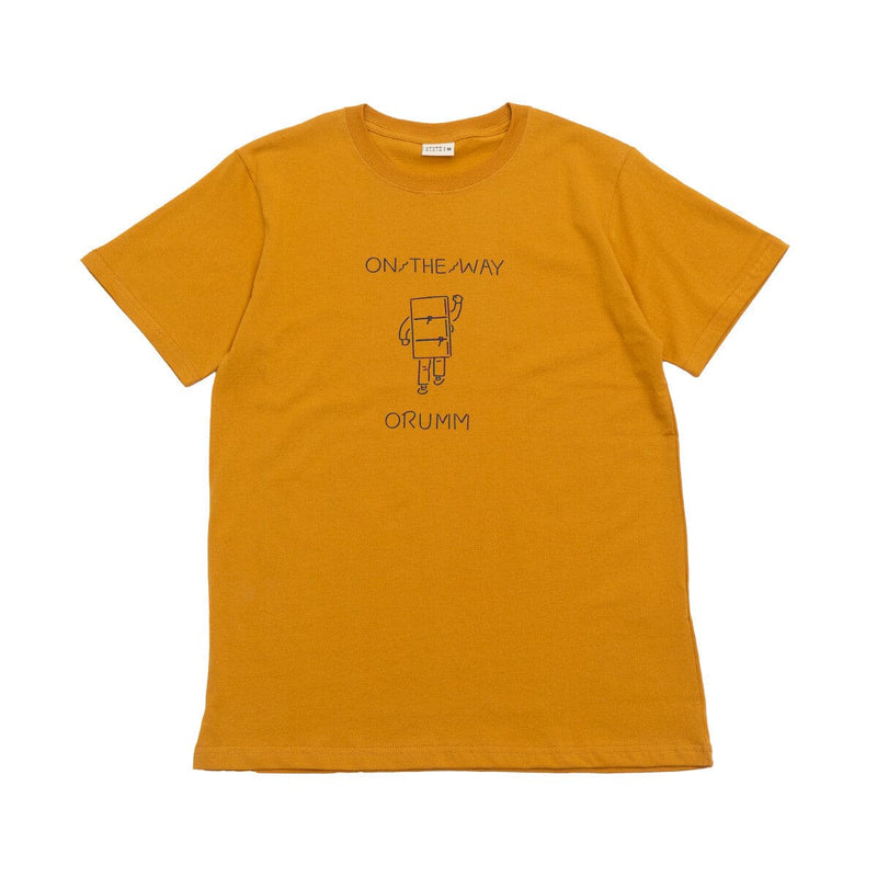 On The Way tee - Mustard - Lazy Sun