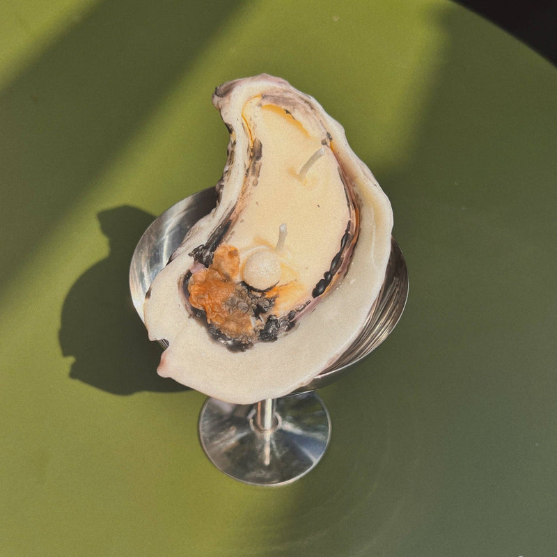 Pearl Oyster Candle - Lazy Sun