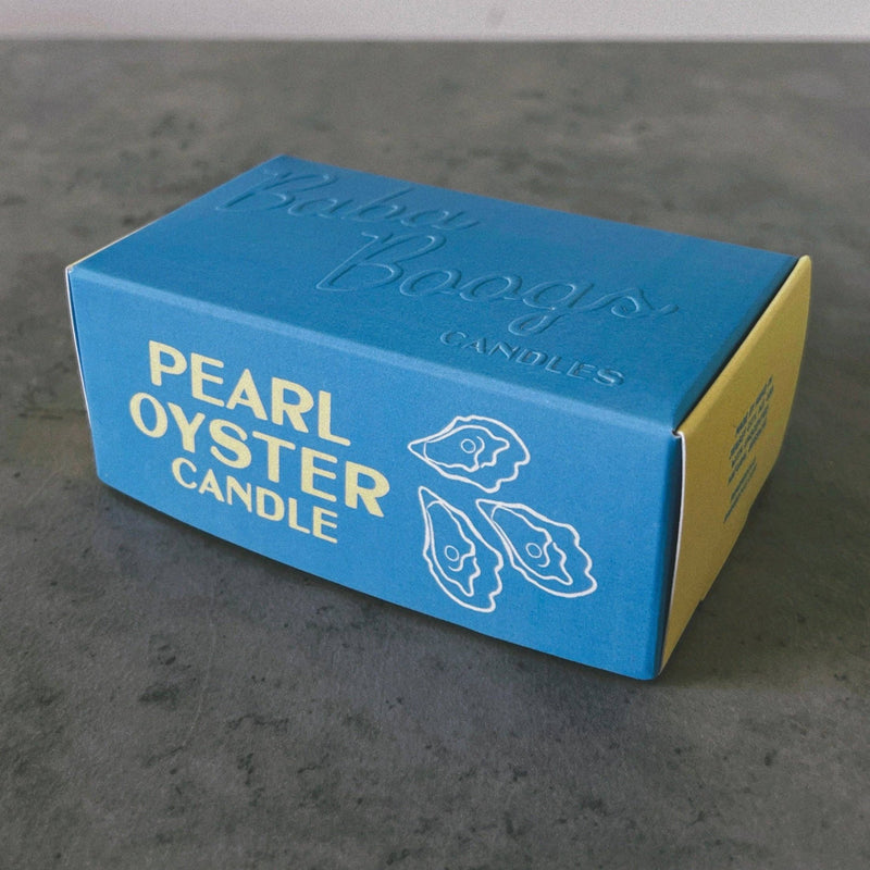 Pearl Oyster Candle - Lazy Sun