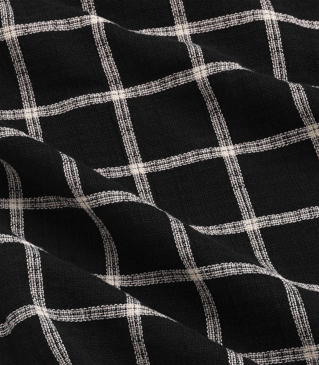 Penny Loom Cotton Shirt S/S - Black