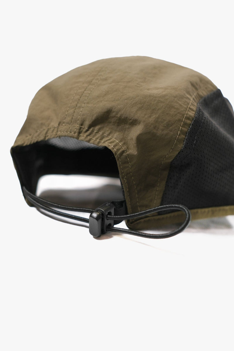 Performance Panel Mesh Cap - Olive - Lazy Sun