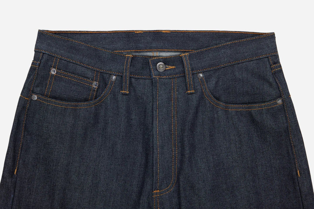 RS-100x Relaxed Straight - Indigo Selvedge
