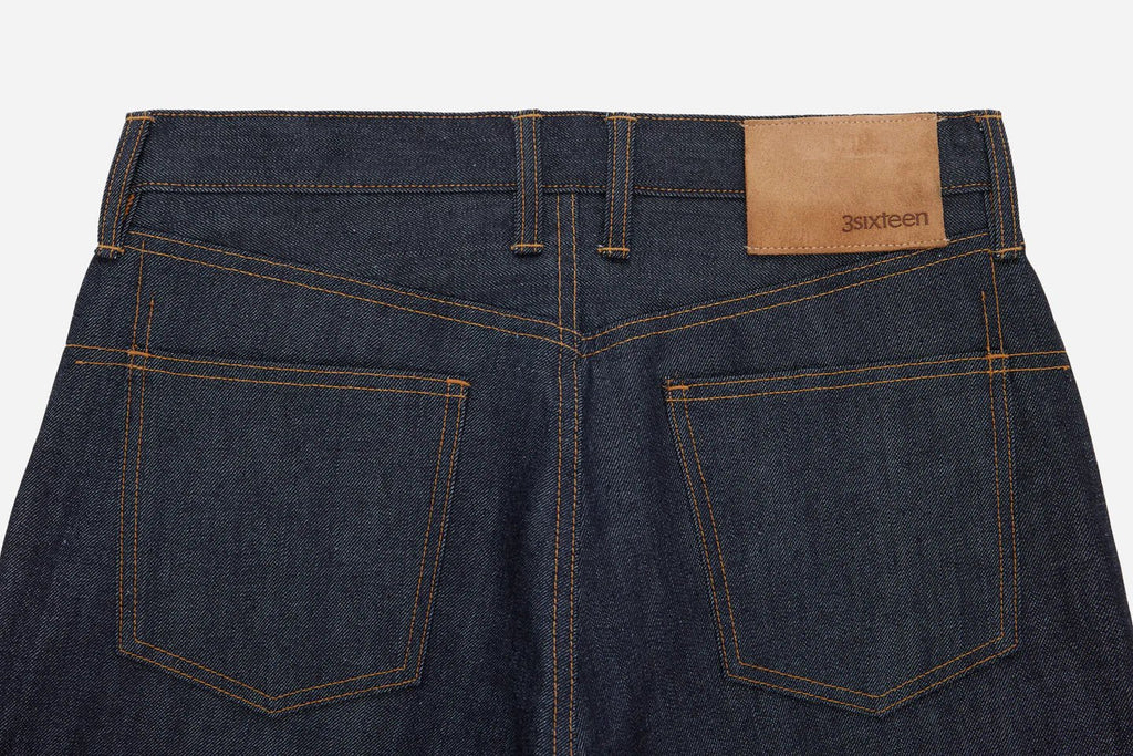 RS-100x Relaxed Straight - Indigo Selvedge