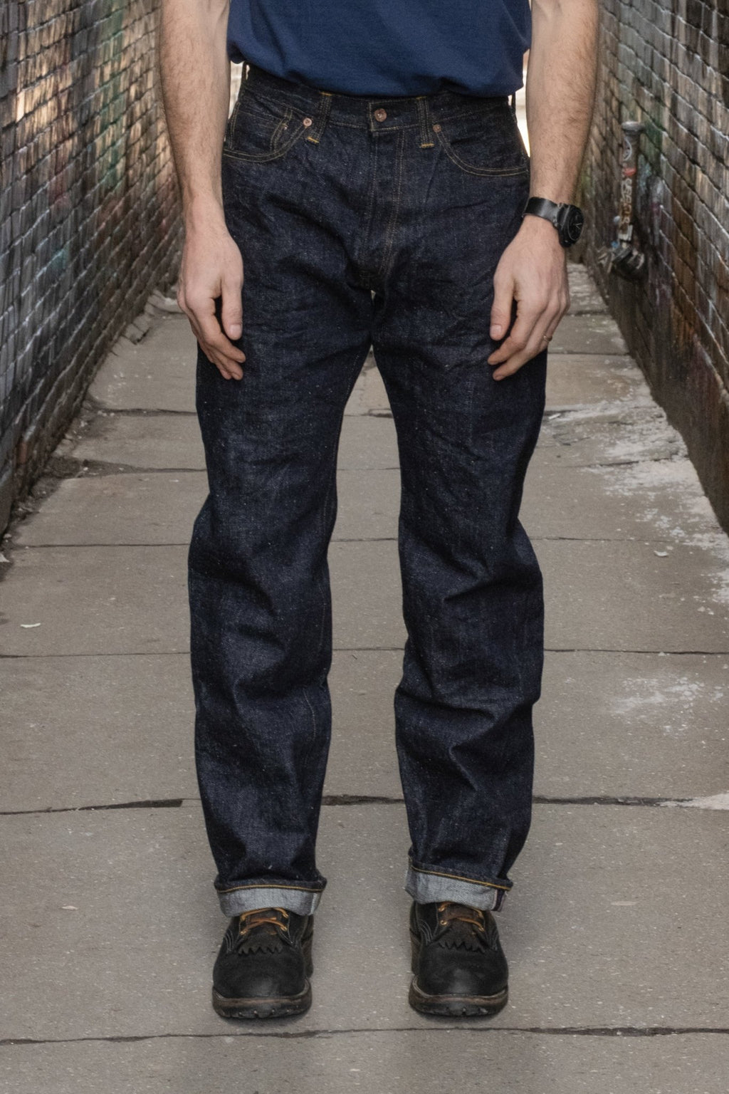 S3100VX 17oz Zero+ Wide Straight WWII Model - One Wash