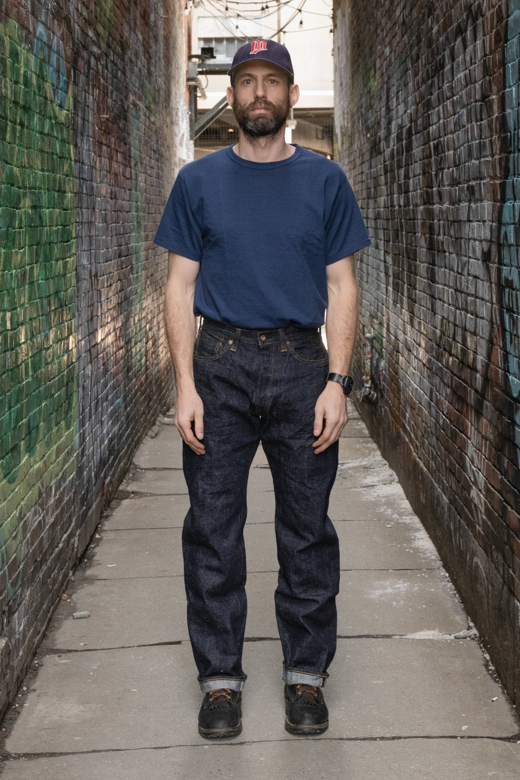 S3100VX 17oz Zero+ Wide Straight WWII Model - One Wash