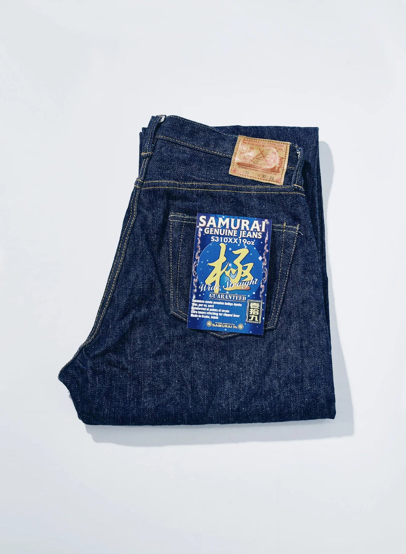 S310XX 19oz Wide Straight - One Wash - Lazy Sun