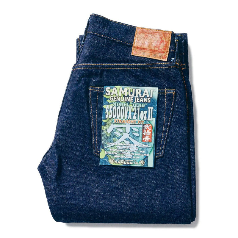 S5000VX Straight Fit 21oz II Zero Model - One Wash - Lazy Sun