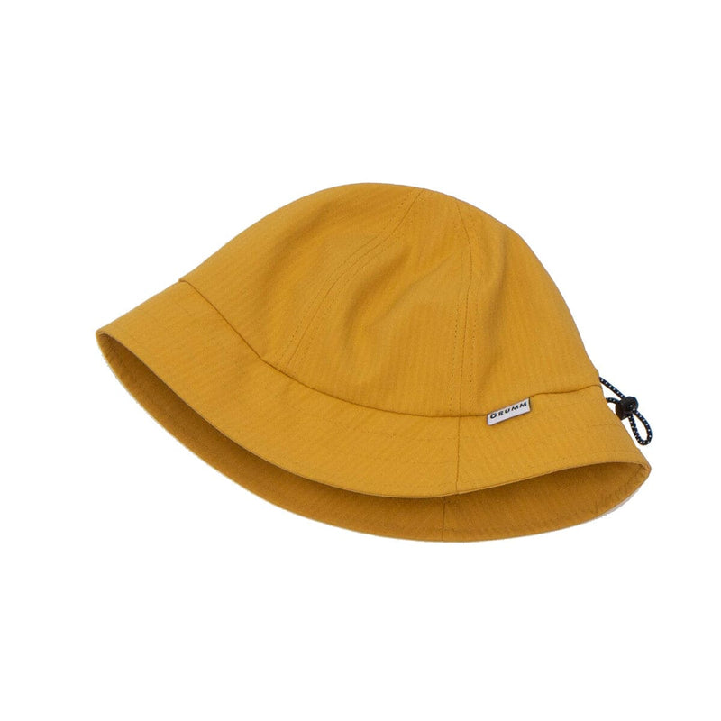 Six Panel Bucket Hat - Mustard - Lazy Sun