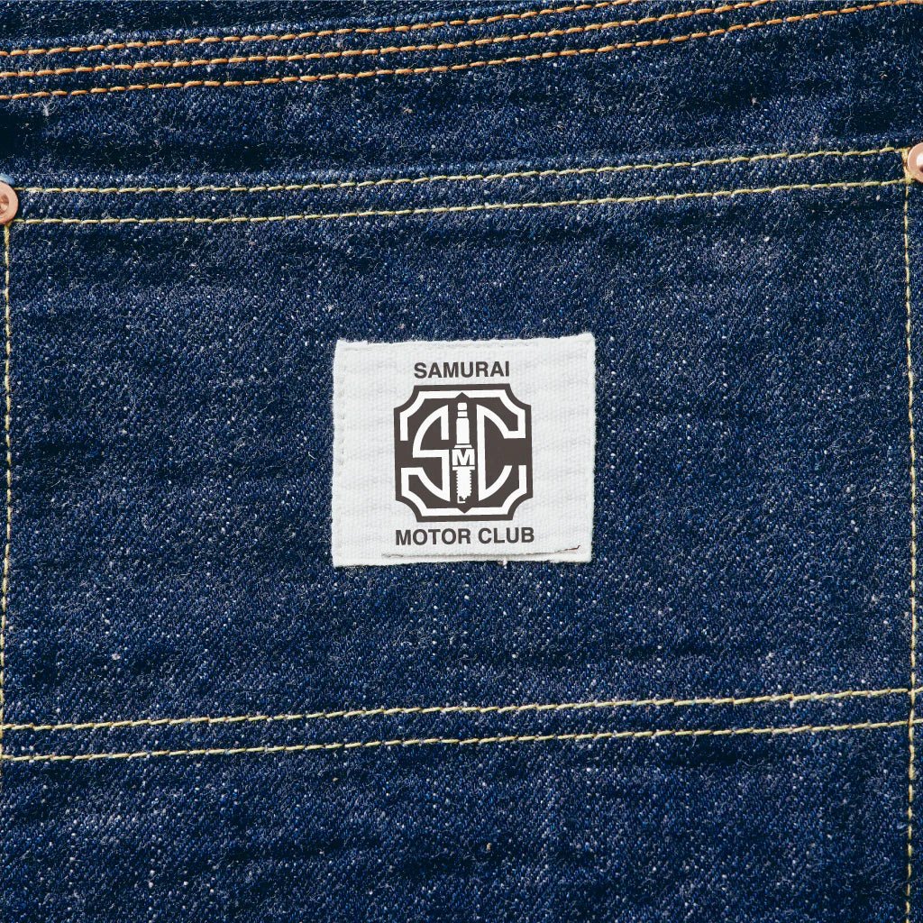 SM410BDN Samurai Automobile Club 17oz Double Knee Work Pant - One Wash
