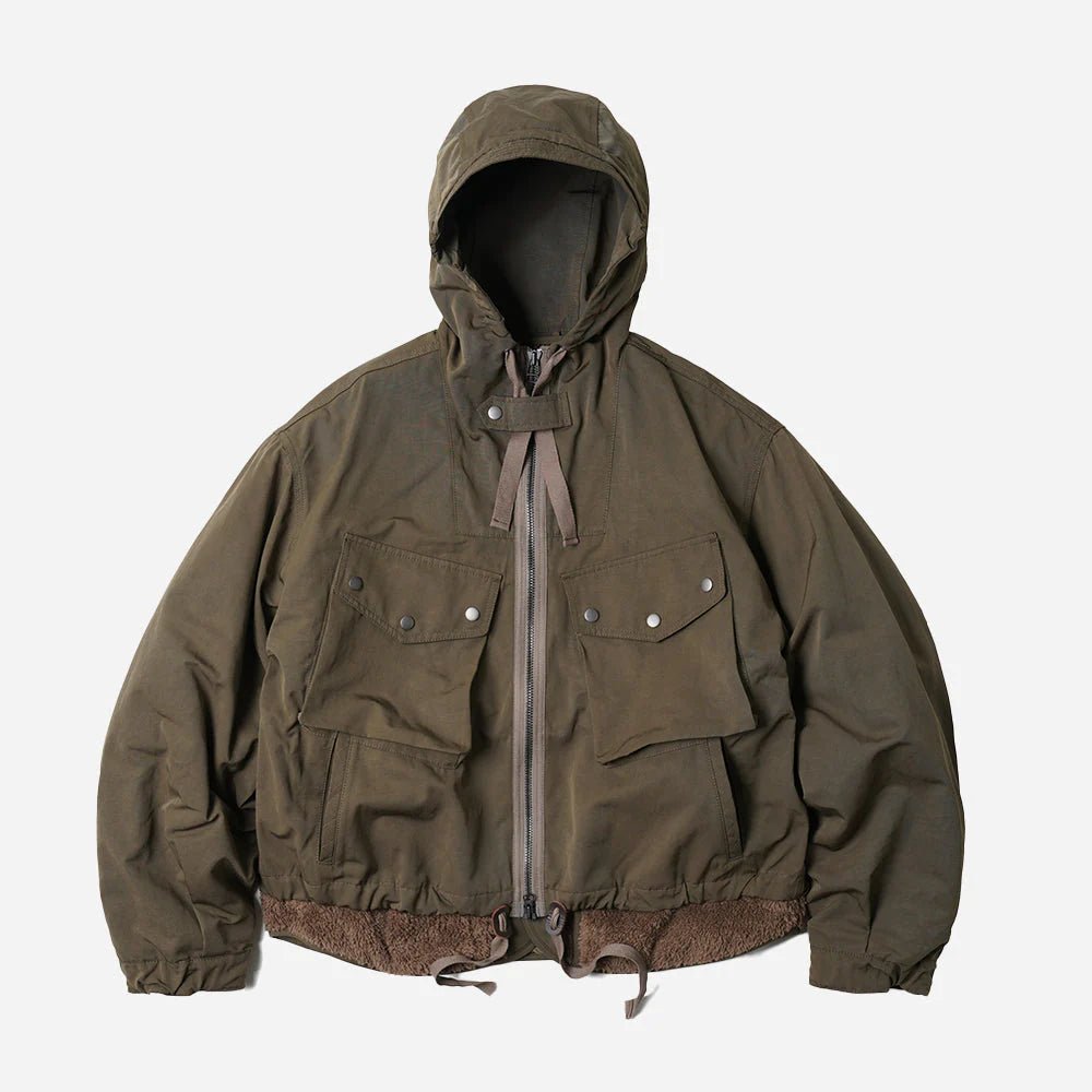 Smock Hooded Parka - Tan
