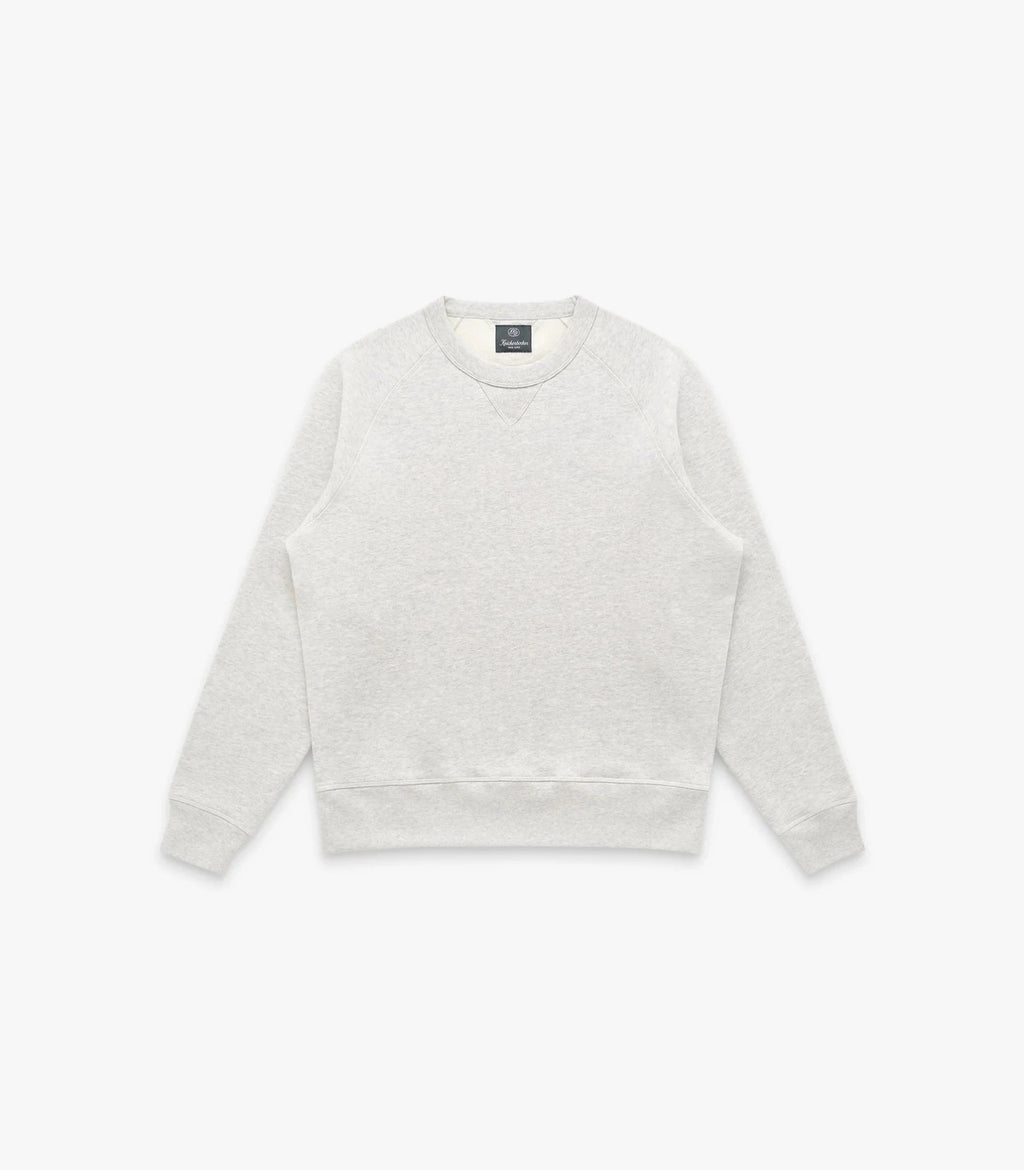 Stadium Loft Knit Crew - Oat Grey