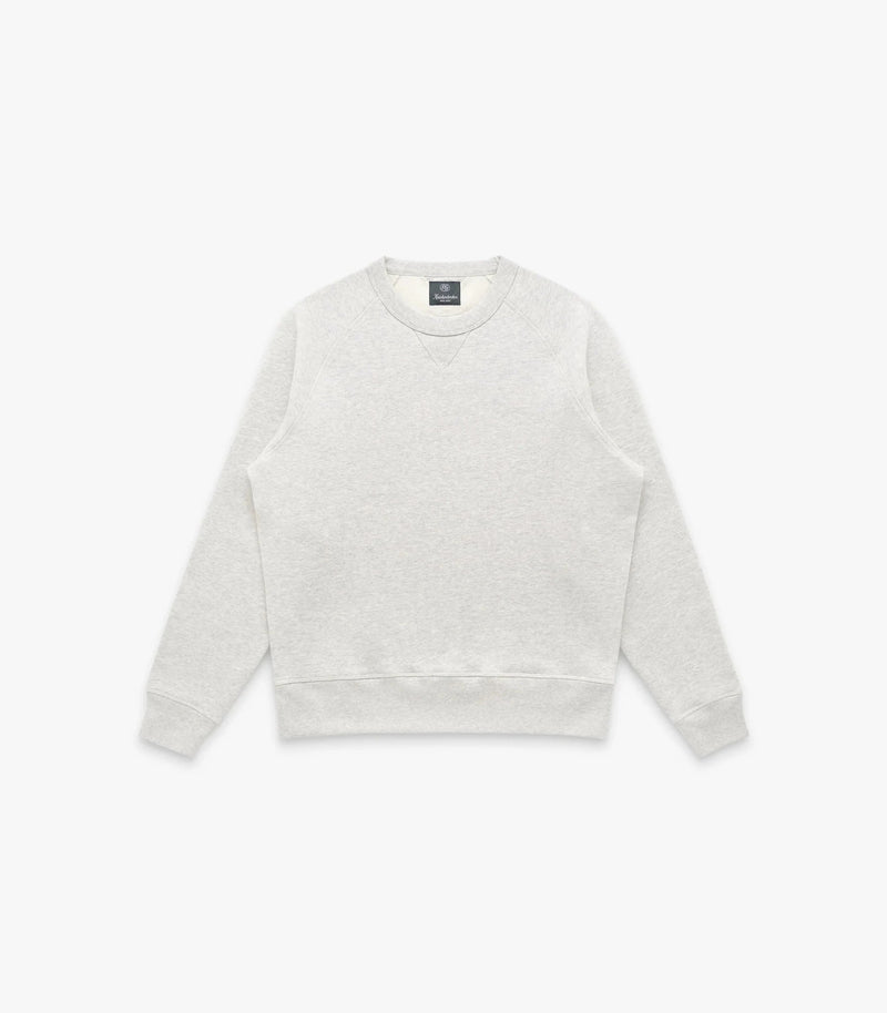 Stadium Loft Knit Crew - Oat Grey - Lazy Sun