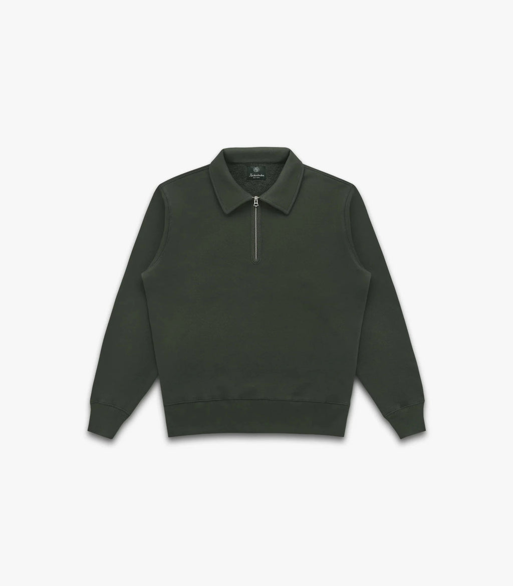 Stadium Loft Quarter Zip - Deep Forest