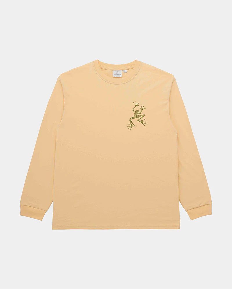 Sticky Hands L/s Tee - Mango