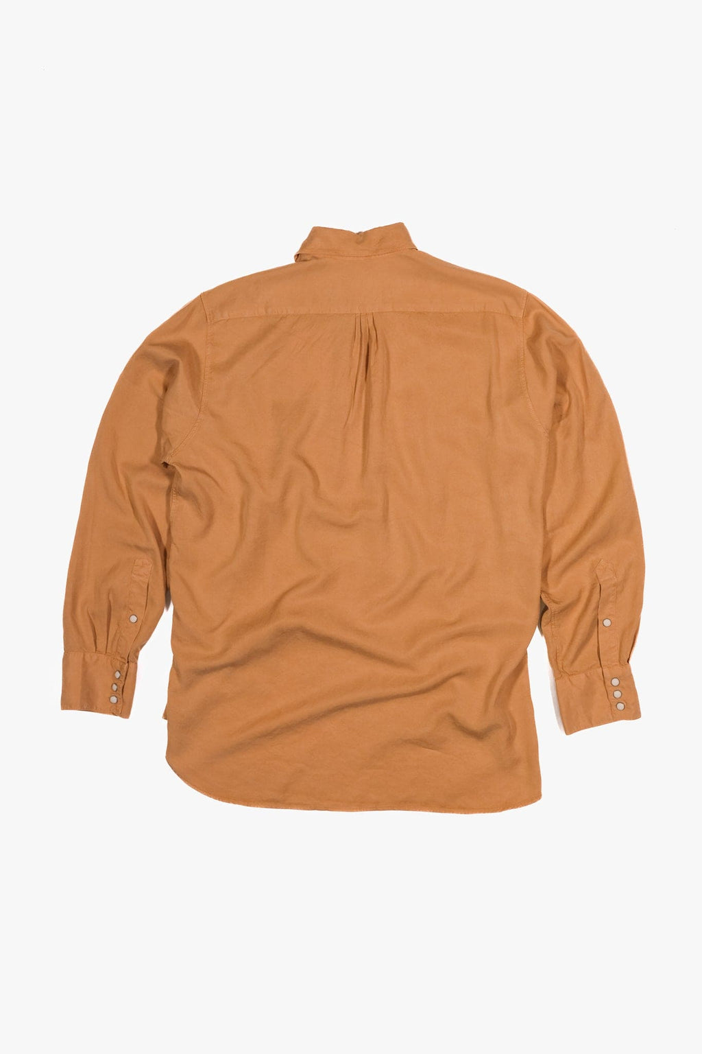 Tencel Pearlsnap Shirt - Apricot