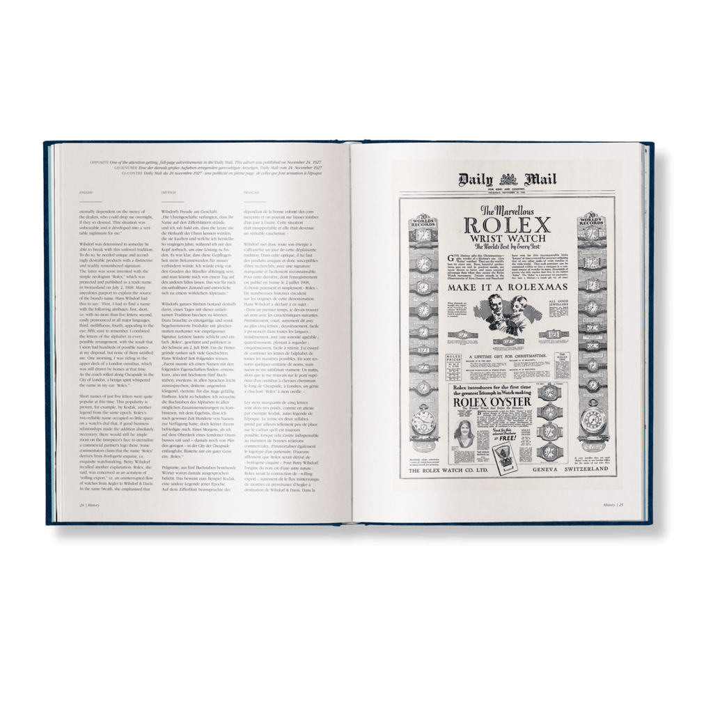 The Watch Book Rolex (Special Luxury Edition)