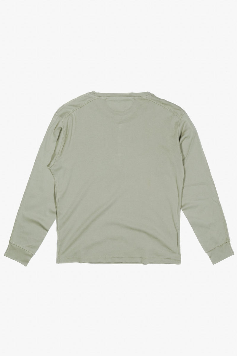 Thermal Henley - Faded Olive - Lazy Sun